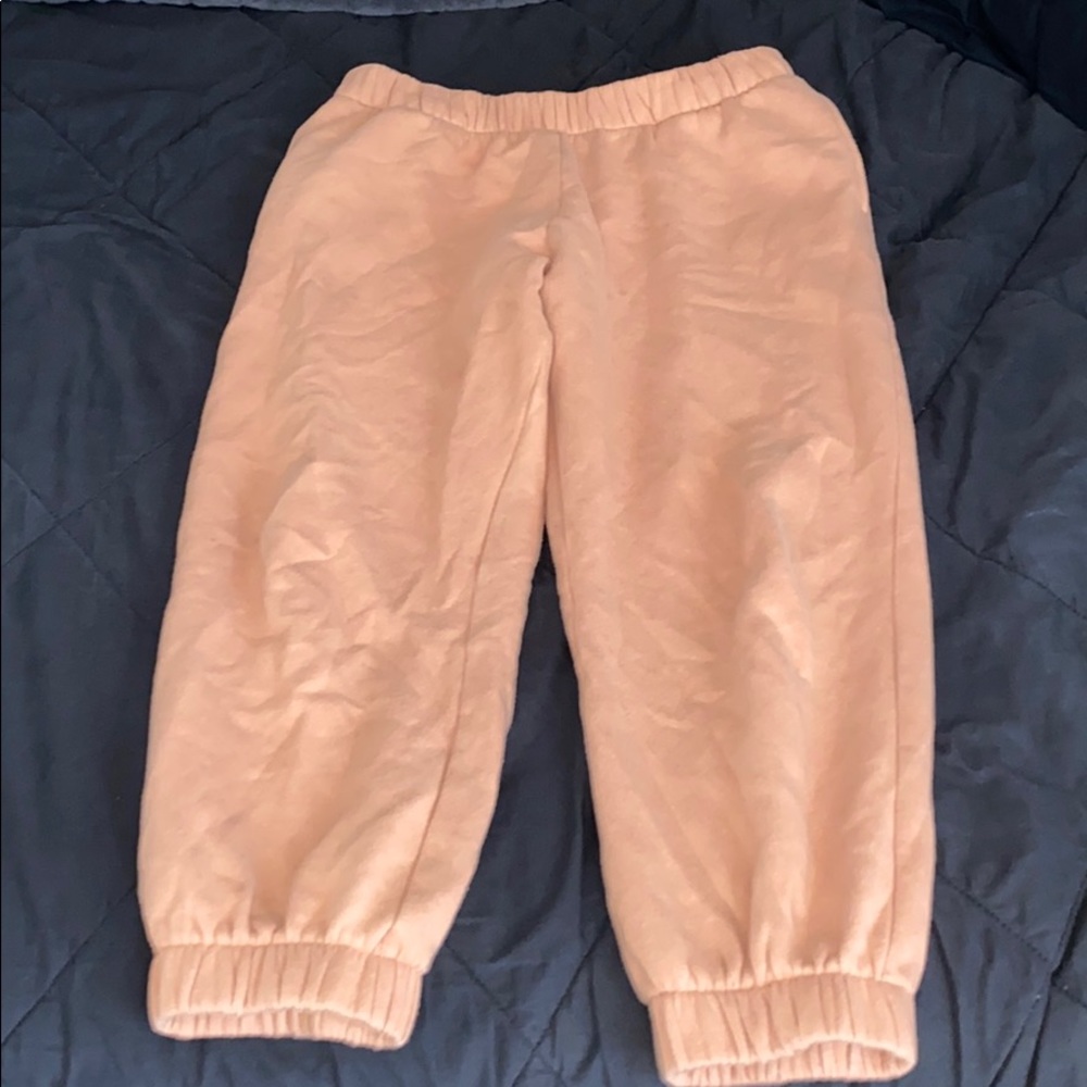 Burnt orange sweats from target!